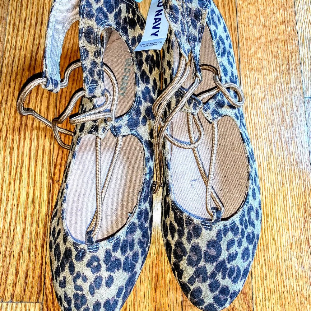 OLD NAVY leopard shoes